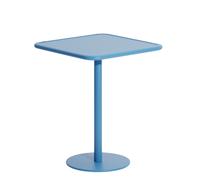 Week-End Bistro Table Square Table haute Petite Friture bleu ciel (Sky blue) - 3701128130828