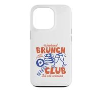W nd, Brunch, Club, Repas Entre Amis, Tout Le Monde est bienvenu | Rétro Coque pour iPhone 13 Pro