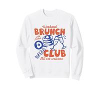 W nd, Brunch, Club, Repas Entre Amis, Tout Le Monde est bienvenu | Rétro Sweatshirt