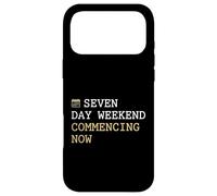 W nd de Sept Jours commençant Maintenant Un Professionnel à la Retraite Coque pour iPhone 17 Pro Max