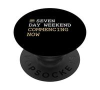 W nd de Sept Jours commençant Maintenant Un Professionnel à la Retraite PopSockets PopGrip Adhésif