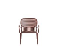 W ND Fauteuil Brun rouge