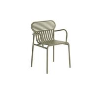 Week-End Garden Chair Chaise avec accoudoirs Petite Friture Jade vert - 3701128111865