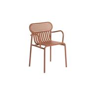 Week-End Garden Chair Chaise avec accoudoirs Petite Friture Terracota - 3701128111858