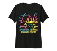 W nd pour Filles : Women We are Trouble, Voyage pour Filles T-Shirt Haut de Gamme