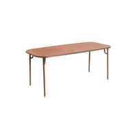 Week-End Rectangle Table Table rectangulaire Petite Friture Terracota - 3701128112695