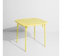 Table de jardin Week-End 85x85cm WxHxD 85x75x85cm