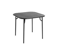 W ND Table Carrée Noir