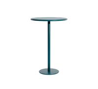 W ND Table Haute Café Ø70 Bleu océan