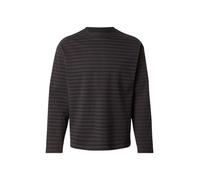 WEEKDAY T-Shirt brun foncé / noir, Taille XL