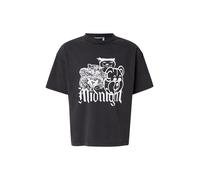 WEEKDAY T-Shirt 'Great' noir / blanc, Taille XS