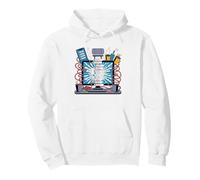 Weekend Content Creator Weekday Nine Five Burnout Part Time Sweat à Capuche