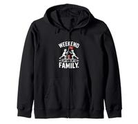 Weekend Flag and Flag Family Football Sweat à Capuche