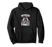 Weekend Flag and Flag Family Football Sweat à Capuche