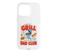 Weekend Grill Dad Crew Daddy Grilling BBQ Master Coque pour iPhone 15 Pro Max