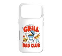 Weekend Grill Dad Crew Daddy Grilling BBQ Master Coque pour iPhone 17 Pro