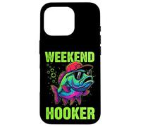 Weekend Hooker Cool Bass Graphique Cadeau Fantaisie Coque pour iPhone 16 Pro