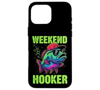 Weekend Hooker Cool Bass Graphique Cadeau Fantaisie Coque pour iPhone 16 Pro Max