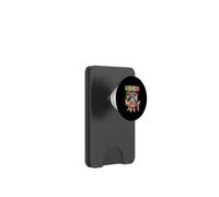 Weekend Hooker Poisson coloré Portant Un Chapeau Lunettes de Soleil pêche PopSockets PopWallet pour MagSafe