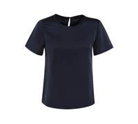 Weekend Max Mara, Femme, Blouses et Chemises, Bleu, Taille: 40 FR Gilbert Satin T-Shirt