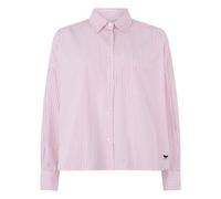 Weekend Max Mara, Femme, Blouses et Chemises, Rose, Taille: 38 FR Shirt Aureo With Stripes