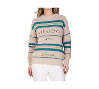 Weekend Max Mara, Femme, Pulls, Multicolore, Taille: 40 FR Maille ras du cou