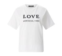 Weekend Max Mara, Femme, Tops, Blanc, Taille: 40 FR T-Chemises