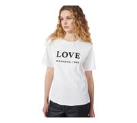 Weekend Max Mara, Femme, Tops, Blanc, Taille: 40 FR T-Chemises
