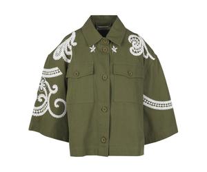 Weekend Max Mara - Giacca ricami - Femme - Blouses et Chemises - Vert - Taille: 42 FR