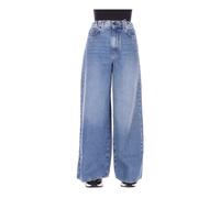 Weekend Max Mara - Jean large - Femme - Jeans - Bleu - Taille: 40 FR