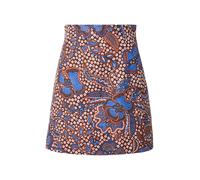 Weekend Max Mara Jupe 'FUNGO' bleu / marron / cognac / blanc, Taille 44