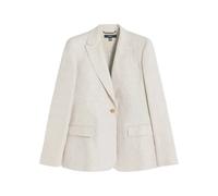 Weekend Max Mara - Linen Canvas Blazer - Femme - Vestes - Beige - Taille: 38 FR