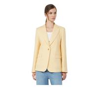 Weekend Max Mara - Linen Canvas Blazer - Femme - Vestes - Jaune - Taille: 40 FR