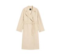 Weekend Max Mara - Long Double-Breasted Coat - Femme - Manteaux - Beige - Taille: 38 FR