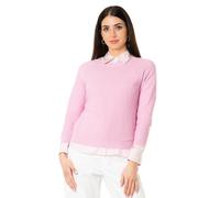Weekend Max Mara - Maglia in cotone - Femme - Pulls - Rose - Taille: 42 FR