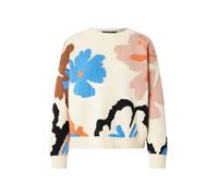 Weekend Max Mara Pull-over 'CELEBRE' crème / azur / poudre / noir, Taille XS