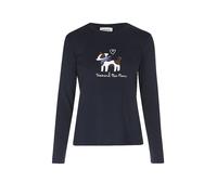 WEEKEND MAX MARA T-shirt à manches longues bleu marine | S
