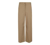 Weekend Max Mara, Femme, Pantalons, Beige, Taille: 40 FR Pantalon Large Court