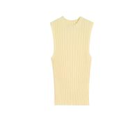 Weekend Max Mara, Femme, Tops, Jaune, Taille: 40 FR Wkdbautta Top sans manches côtelé