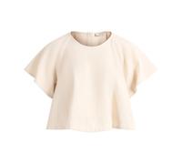 Weekend Max Mara - Wkdforte Crop Blouse - Femme - Blouses et Chemises - Beige - Taille: 34 FR
