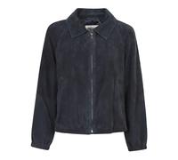 Weekend Max Mara - Zuppa Leather Jacket - Femme - Vestes - Bleu - Taille: 42 FR
