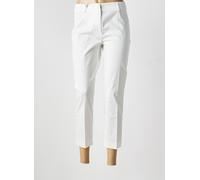 weekend maxmara pantalons femme de couleur blanc 44
