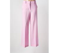 weekend maxmara pantalons femme de couleur rose 40