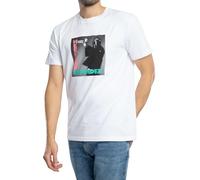 Weekend Offender Homme T-Shirt Graphique London Calling, White, XL