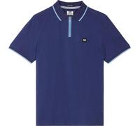 Weekend Offender - "Shore" Polo zippé pour homme GT6714 (S) (Marine)