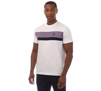 Weekend Offender T-shirt homme Crossword Colour Block en blanc, blanc, L