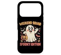 Weekend Squad, édition effrayante, fantôme, Halloween, Coque pour iPhone 17 Pro