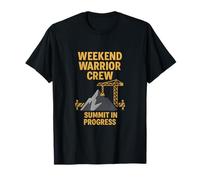 Weekend Warrior Summit in Progress Équipement d'équipage T-Shirt