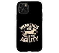 Weekends are Made for Agility Dog Handler Trainer Fun |- Coque pour iPhone 11 Pro