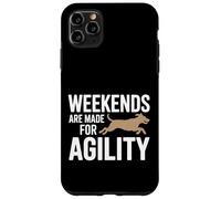 Weekends are Made for Agility Dog Handler Trainer Fun - Coque pour iPhone 11 Pro Max